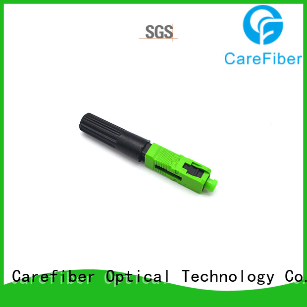 Carefiber upc fiber optic fast connector trader for consumer elctronics