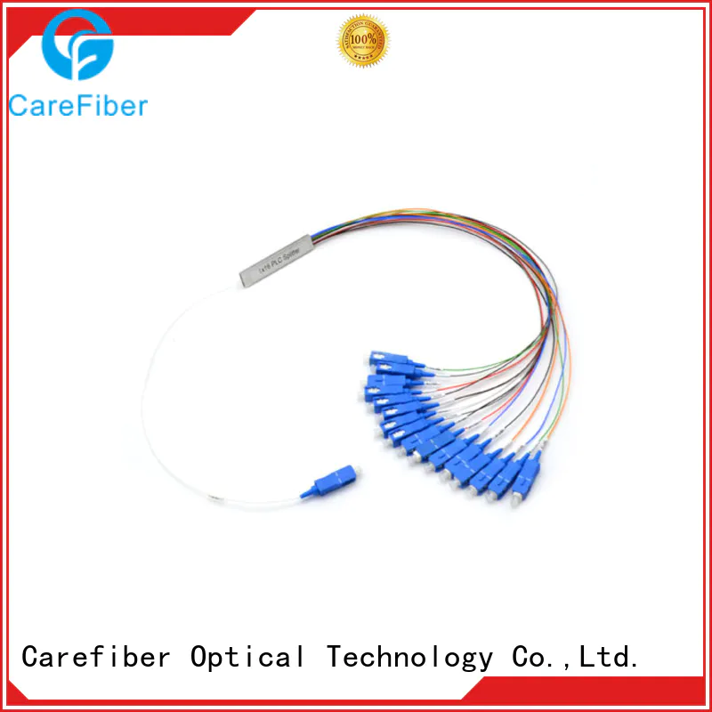 Carefiber quality assurance fiber optic splitter types trader for communication