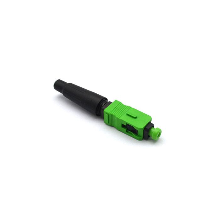Carefiber optic lc fast connector provider for distribution