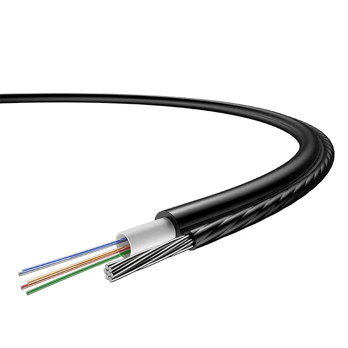 GYTC8Y-2-24F Optical Fiber Cable Non Armored Aerial Fig8 For FTTX