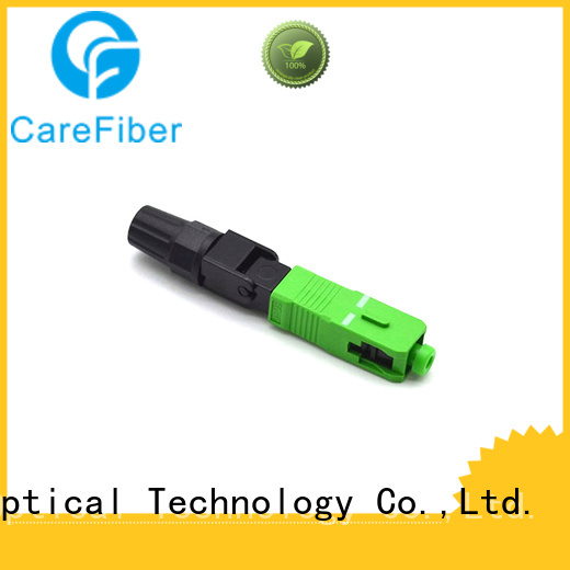 Carefiber new fiber fast connector factory for consumer elctronics
