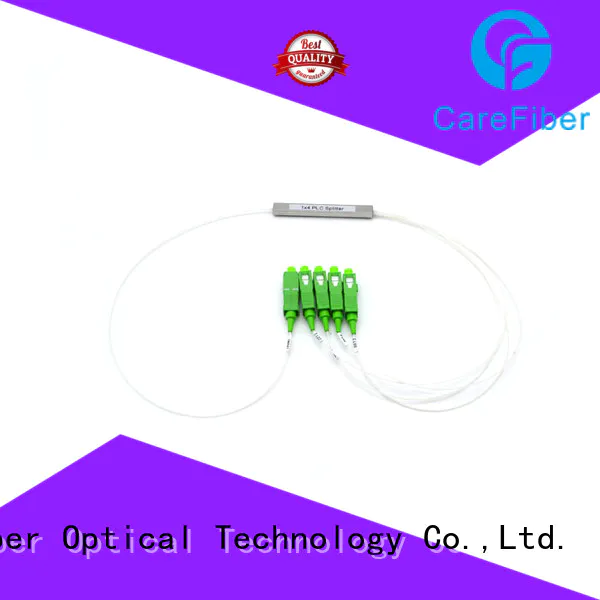 1x8 single mode fiber splitter foreign trade for communication Carefiber