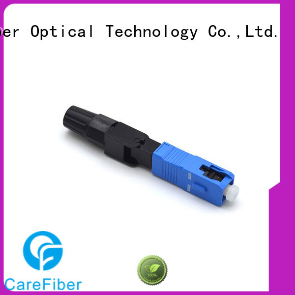 Carefiber best fiber optic quick connector cfoscupc5002 for consumer elctronics