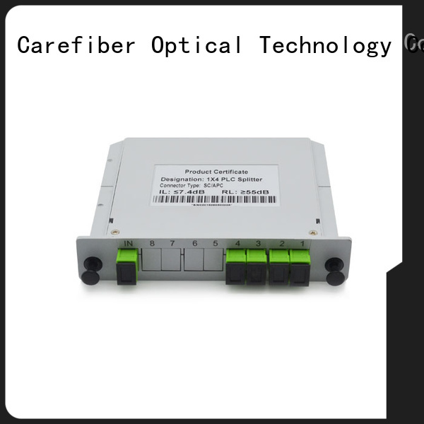 Carefiber quality assurance optical cable splitter foreign trade for communication