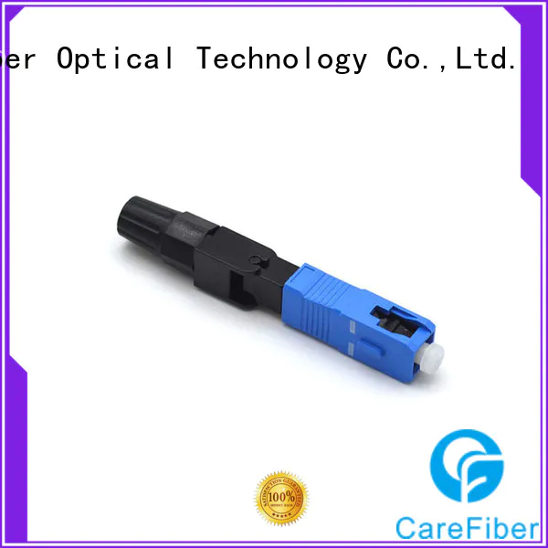 Carefiber new plastic optical fiber connectors provider for distribution