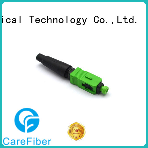 Carefiber best fiber optic cable connector types provider for communication