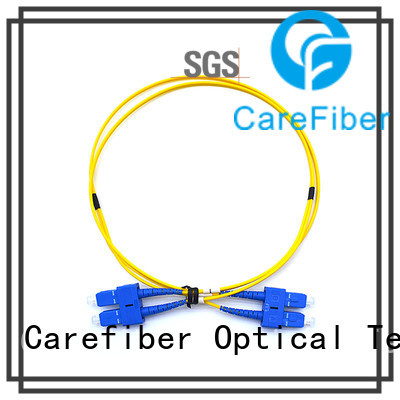 Carefiber cords sc apc patch cord manufacturer for consumer elctronics