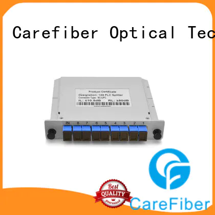 Carefiber quality assurance optical cord splitter scupc for global market