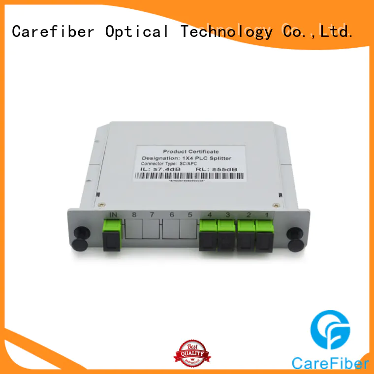 Carefiber 1x16 fiber splitter trader for global market