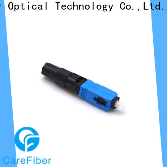 Carefiber dependable optical connector types trader for communication