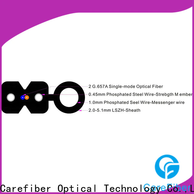 Carefiber reliable drop cable supplier
