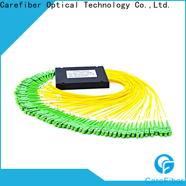 Carefiber best plc fiber splitter cooperation for communication