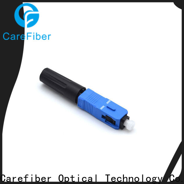 Carefiber dependable sc fiber optic connector provider for distribution