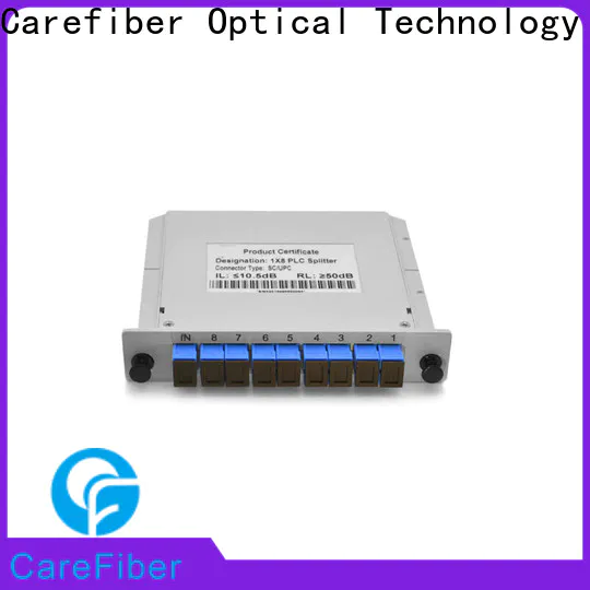 Carefiber quality assurance best optical splitter cooperation for industry