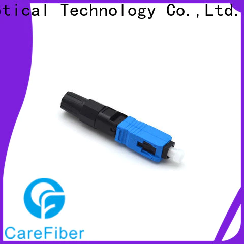 Carefiber cfoscapcl5201 fiber optic fast connector provider for consumer elctronics