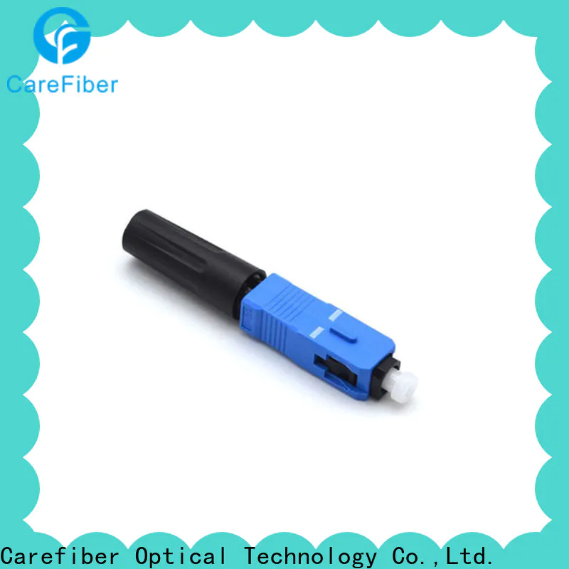 Carefiber new sc fiber optic connector factory for distribution