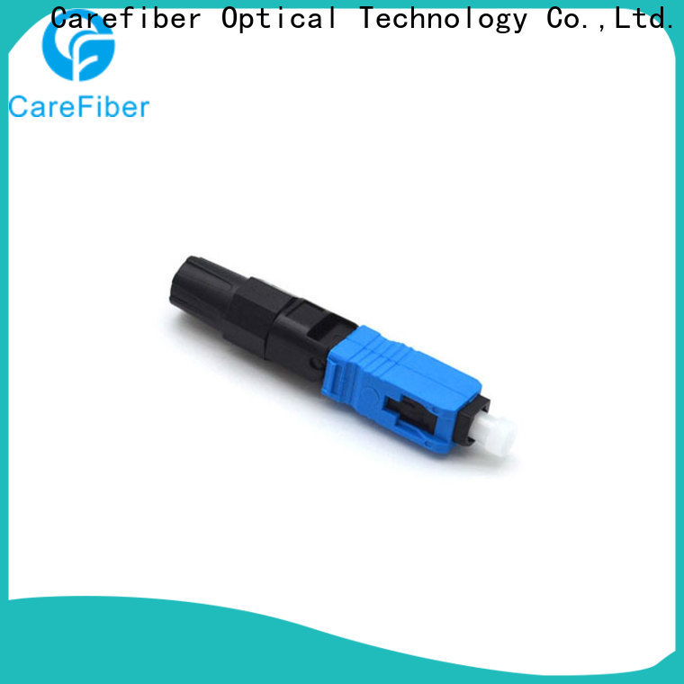 Carefiber connectorcfoscapcl5001 lc fast connector factory for distribution
