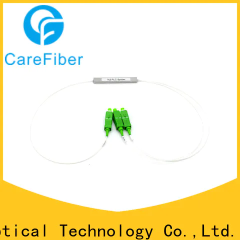 Carefiber most popular plc fiber splitter cooperation for global market