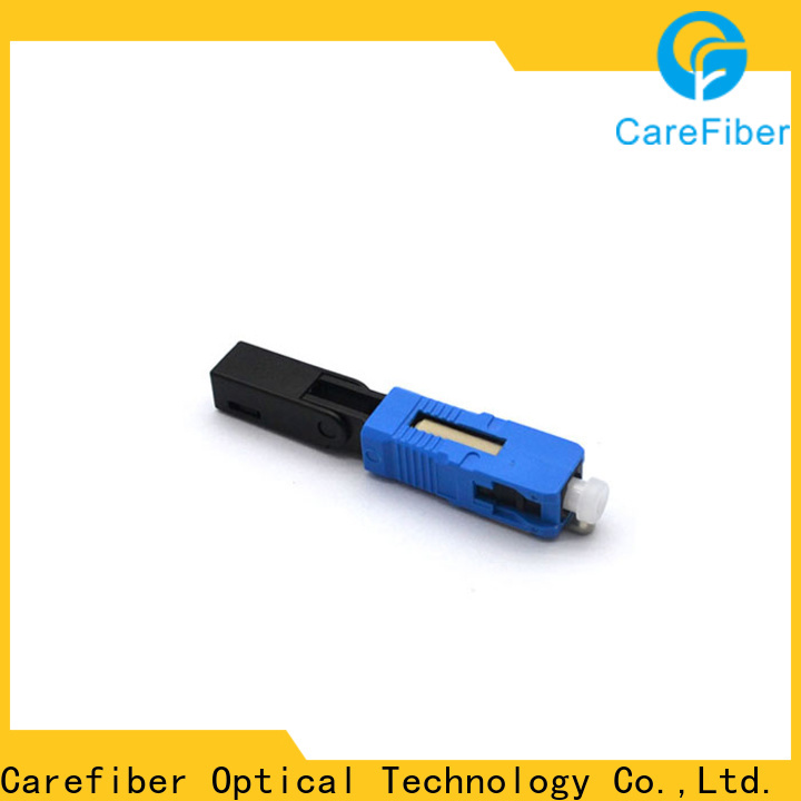 Carefiber dependable lc fiber connector provider for distribution