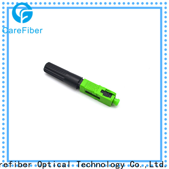 Carefiber best fiber optic fast connector provider for consumer elctronics