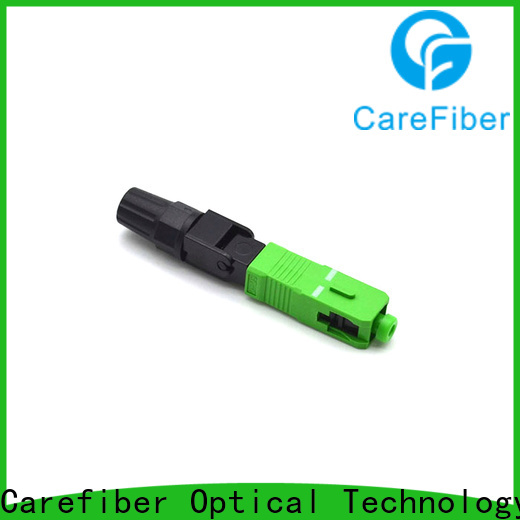 Carefiber new sc fiber optic connector factory for consumer elctronics