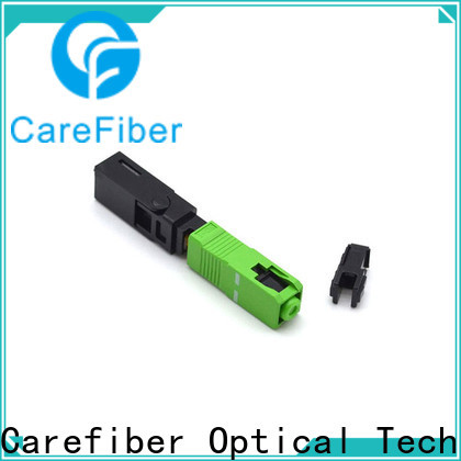 Carefiber fibre fiber fast connector provider for communication