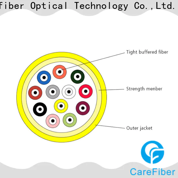 Carefiber customized fiber optic supply provider for indoor environment