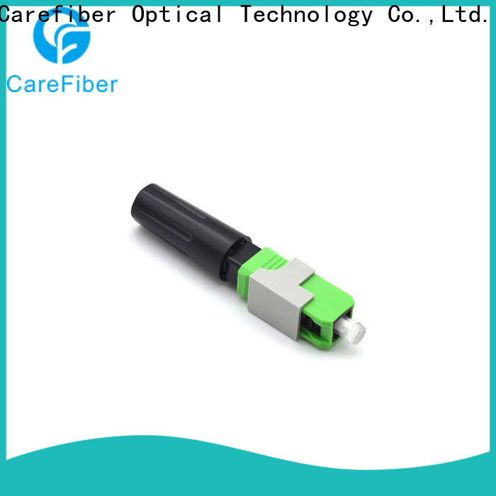 Carefiber optic fast fiber fast connector trader for distribution