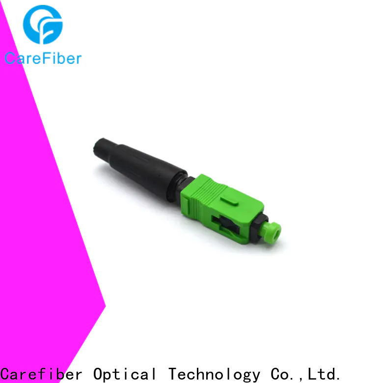 Carefiber dependable fiber fast connector factory for distribution