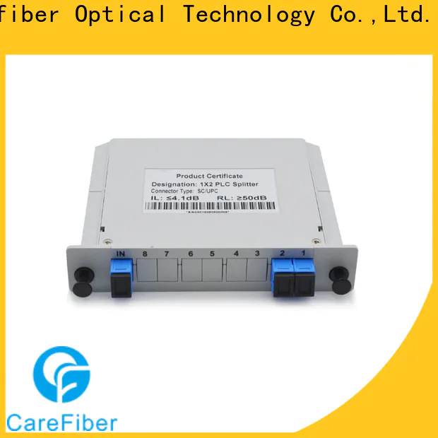 quality assurance fiber splitter cable foreign trade for industry