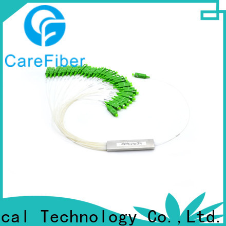 Carefiber plc optical cord splitter cooperation for communication