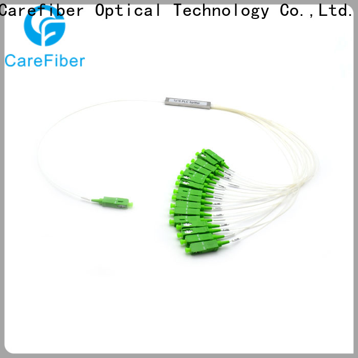 Carefiber 1x2 optical splitter trader for industry