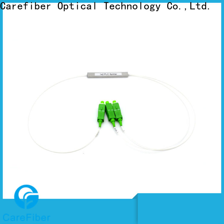 Carefiber quality assurance fiber optic splitter types cooperation for industry