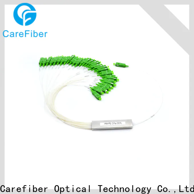 Carefiber most popular fiber optic splitter types foreign trade for industry