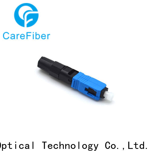 Carefiber new fiber fast connector provider for distribution