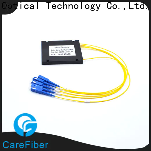 Carefiber mini optical splitter best buy cooperation for communication