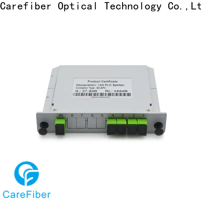 Carefiber most popular optical splitter best buy foreign trade for industry