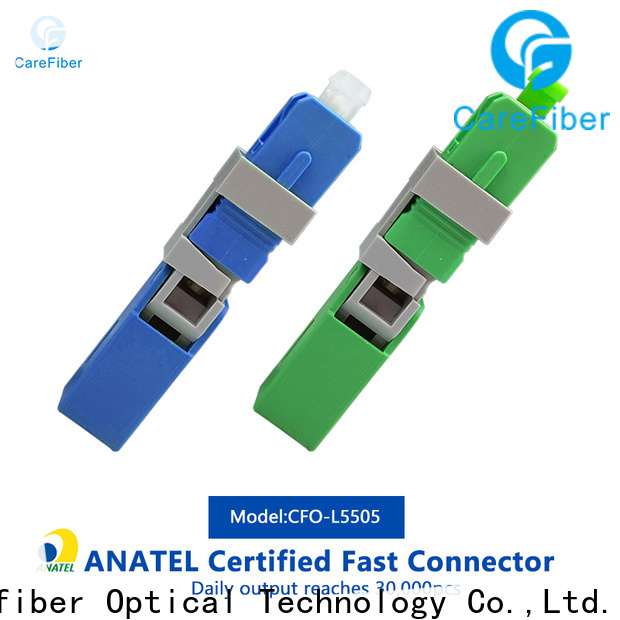 Carefiber dependable fiber fast connector factory for consumer elctronics