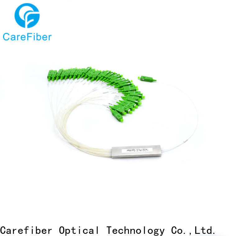 Carefiber most popular plc optical splitter foreign trade for communication