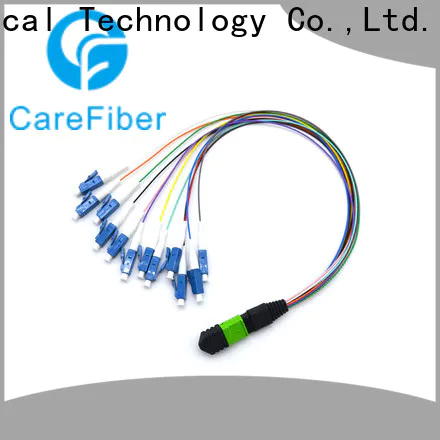 high quality mtp cable assemblies muticolor customization for telecom industry