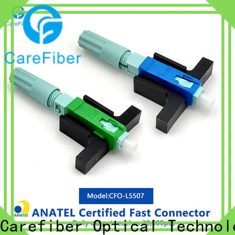 Carefiber connector fiber fiber optic cable connector types trader for communication