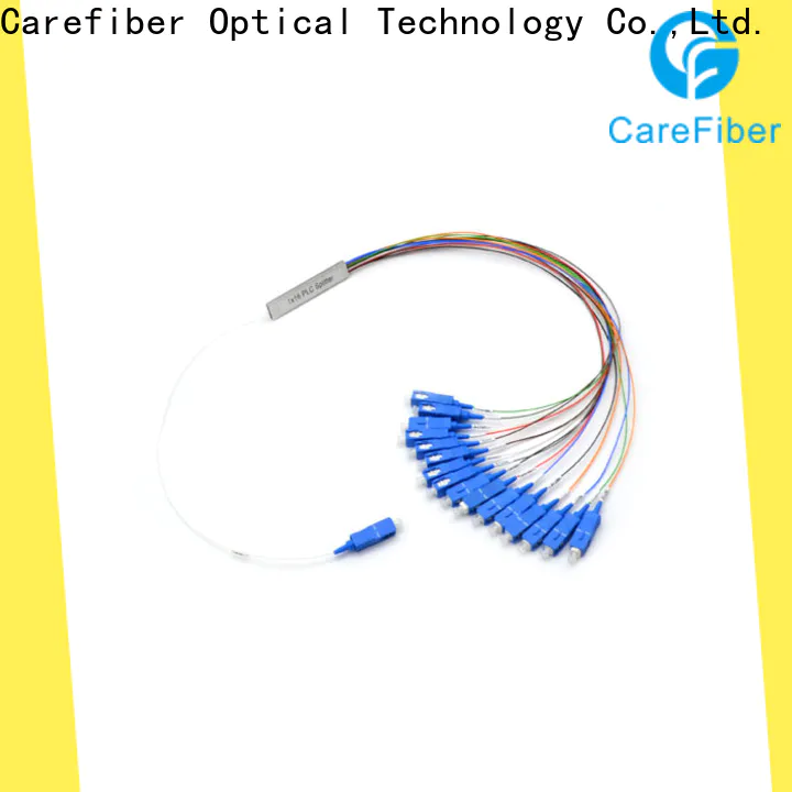 Carefiber 1x2 optical splitter best buy cooperation for industry