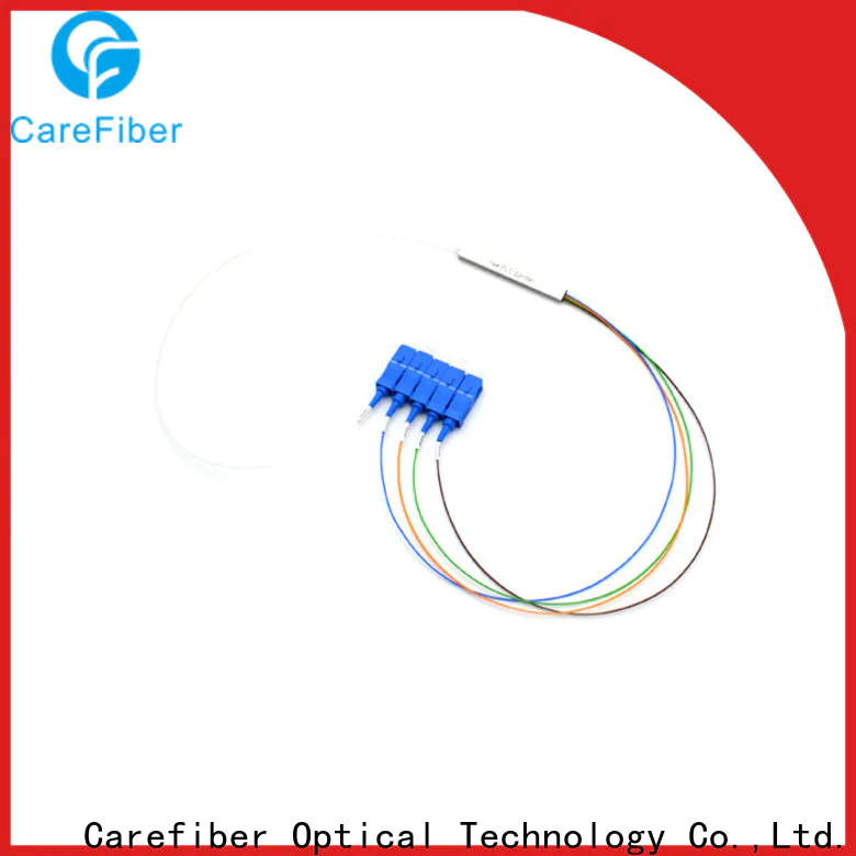 Carefiber 1x64 fiber optic splitter types cooperation for industry