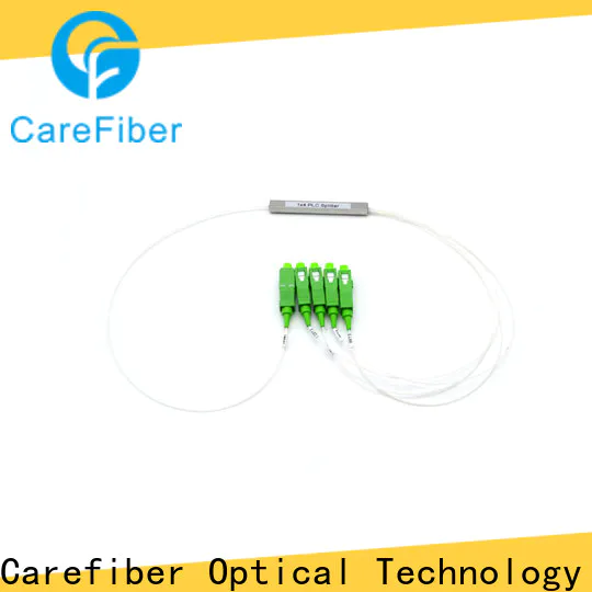 Carefiber best fiber optic splitter types cooperation for communication