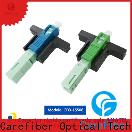 Carefiber cfoscupc fiber fast connector provider for distribution
