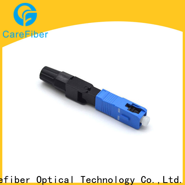 Carefiber dependable optical connector types provider for distribution