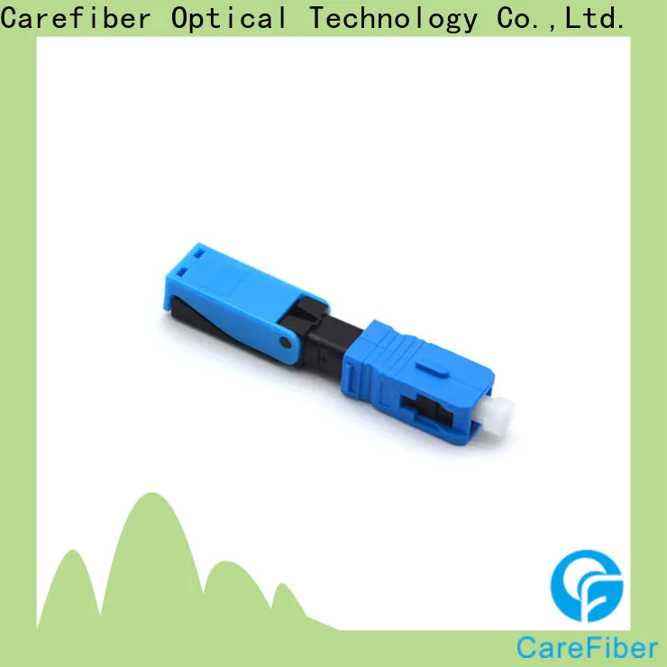 Carefiber cfoscupc6001 optical connector types factory for distribution