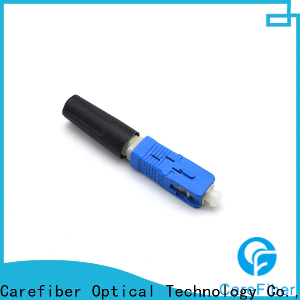 Carefiber upc fiber fast connector provider for distribution