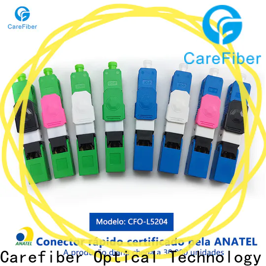 Carefiber sc lc fiber connector trader for communication