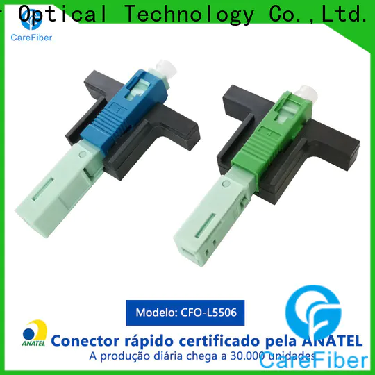 Carefiber best fiber optic fast connector factory for distribution
